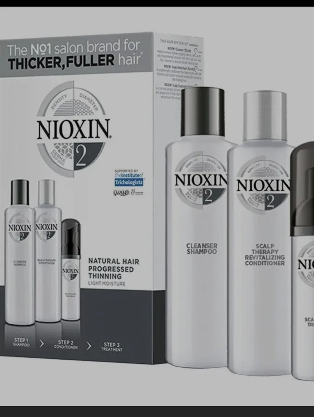 #183 (2pack) Nioxin Kit System 2